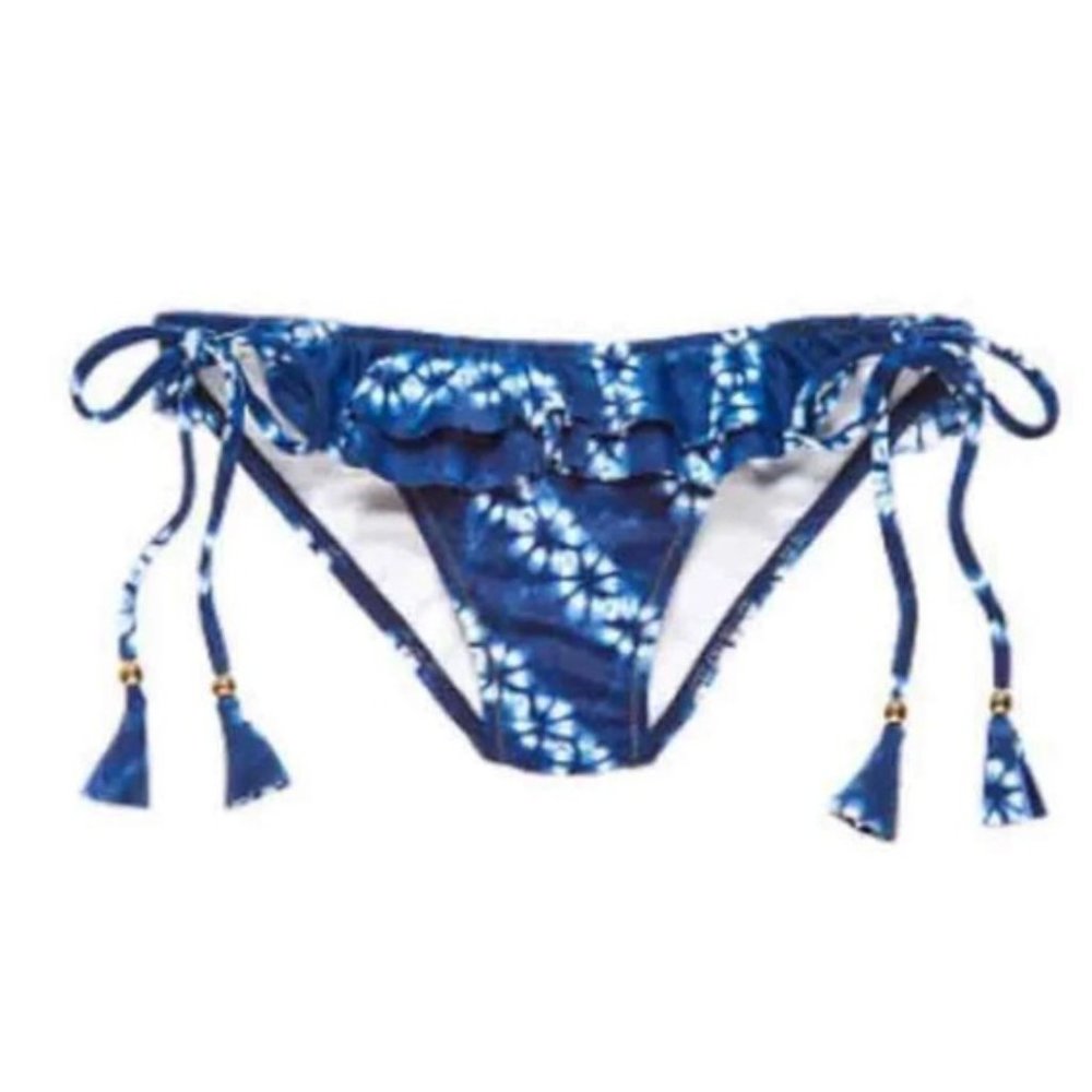 Victoria's Secret Tie Dye Ruffle Bikini Bottom